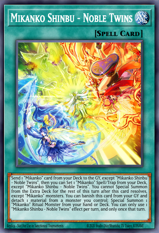 (CR) Mikanko Shinbu – Noble Twins MZMU-EN019 - Ships 2/20