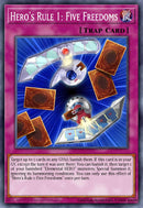 (R) Hero's Rule 1: Five Freedoms MZMU-EN027 - Ships 2/20