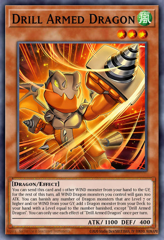 (R) Drill Armed Dragon MZMU-EN030 - Ships 2/20