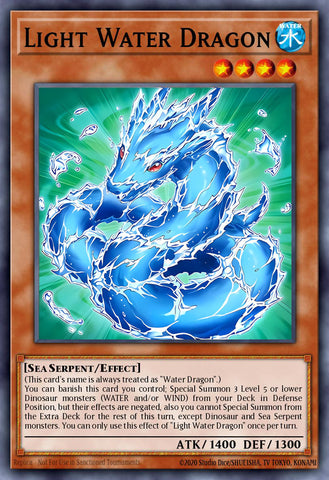 (R) Light Water Dragon MZMU-EN031 - Ships 2/20