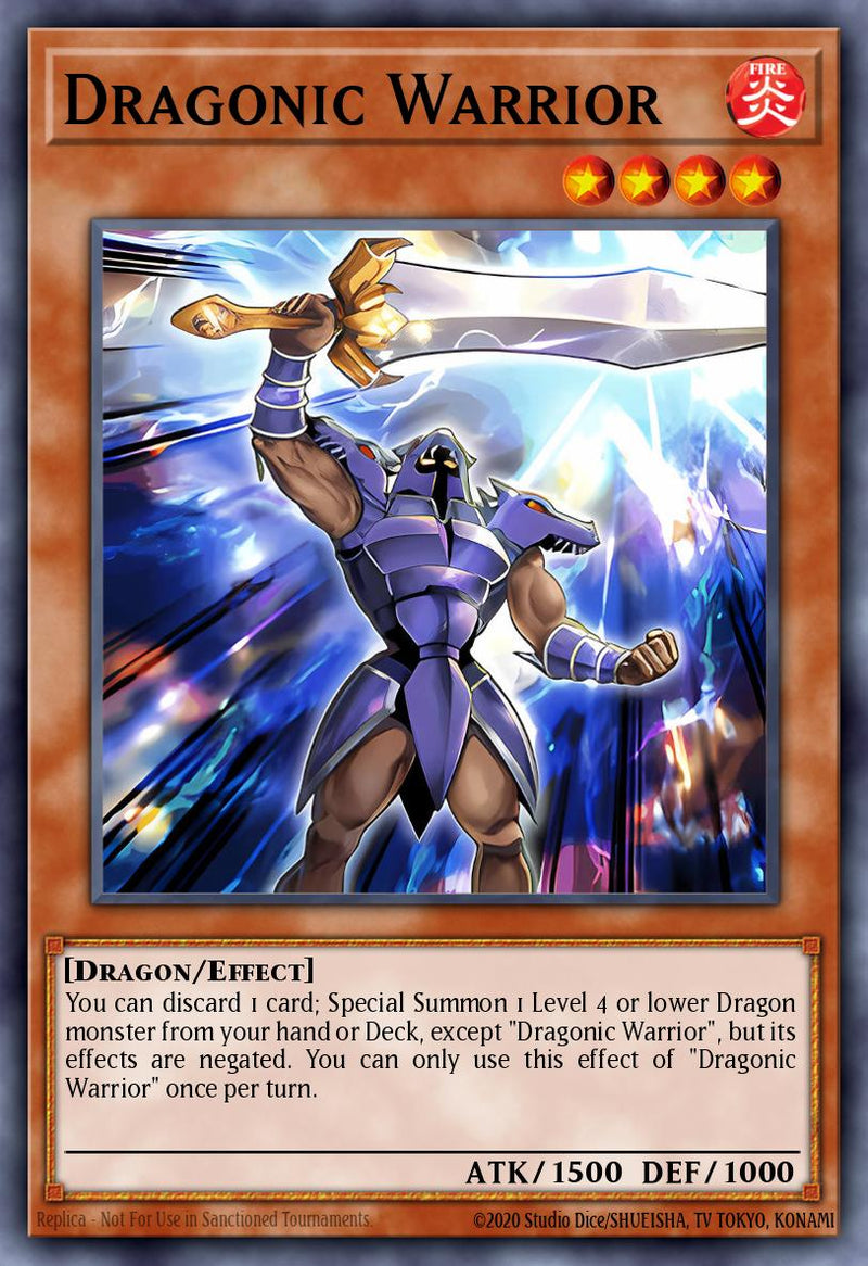 (R) Dragonic Warrior MZMU-EN043 - Ships 2/20