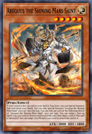 (SR) Arequus the Shining Mars Saint MZMU-EN051 - Ships 2/20