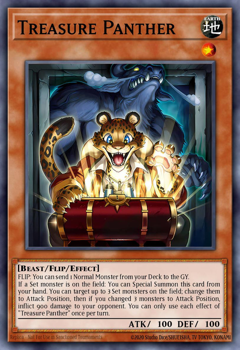 (SR) Treasure Panther MZMU-EN053 - Ships 2/20