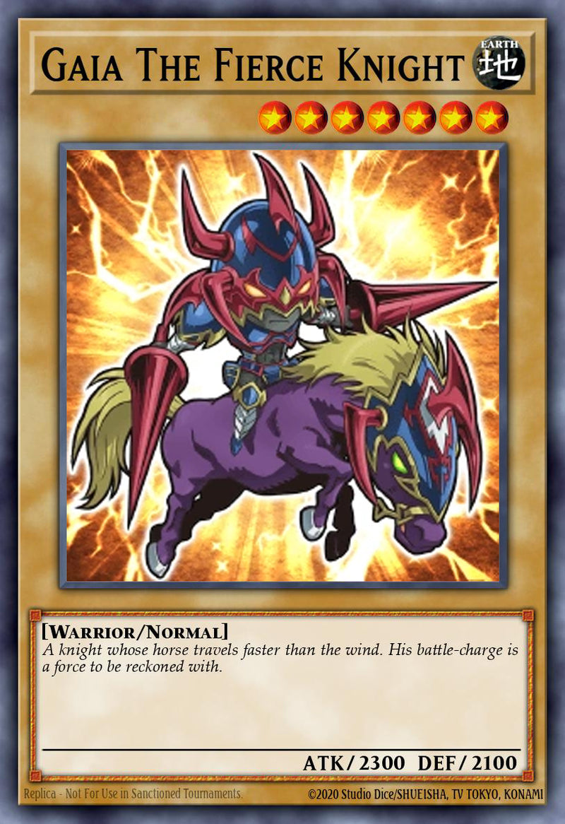 (SCR) Gaia The Fierce Knight MZMU-EN058 - Ships 2/20