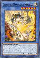 (UR) Ohime the Manifested Mikanko MZMU-EN073 - Ships 2/20