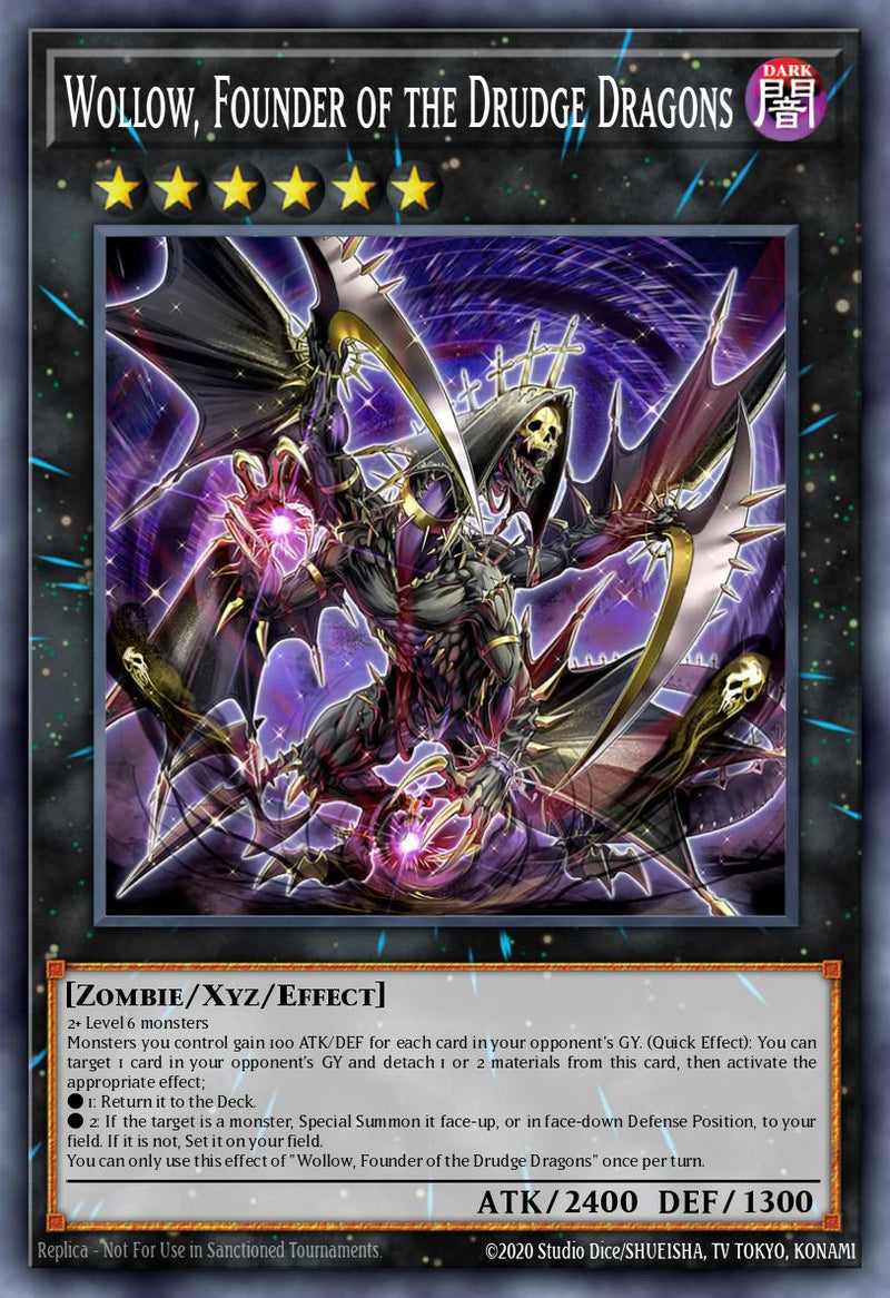 (R) Wollow, Founder of the Drudge Dragons MZMU-EN105 - Ships 2/20