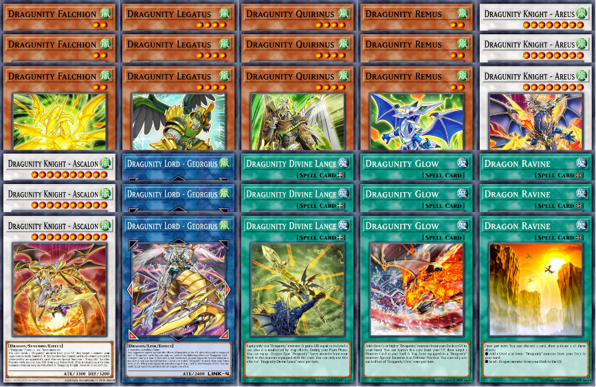 divine deck yugioh DC) Dragunity Deck Core
