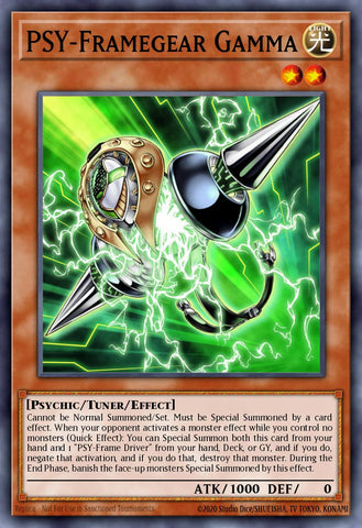 (SCR) PSY-Framegear Gamma RA05-EN006 - Ships 4/17