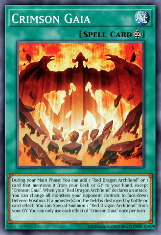 (PCR) Crimson Gaia RA05-EN070 - Ships 4/17