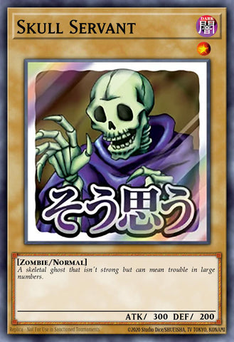 (STARLIGHT) Skull Servant RA05-EN087 - Ships 4/17