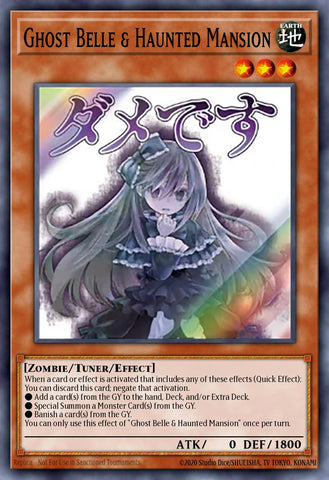 (UR) Ghost Belle & Haunted Mansion RA05-EN092 - Ships 4/17