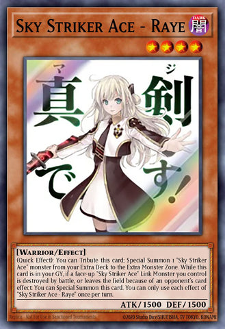 (STARLIGHT) Sky Striker Ace - Raye RA05-EN093 - Ships 4/17