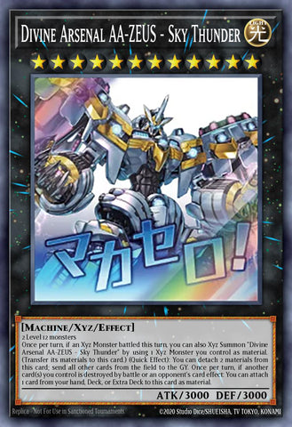 (UR) Divine Arsenal AA-ZEUS - Sky Thunder RA05-EN103 - Ships 4/17