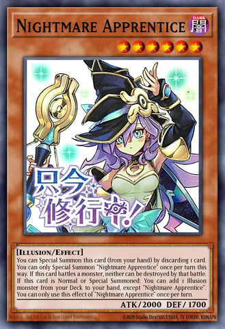 (UR) Nightmare Apprentice RA05-EN135 - Ships 4/17