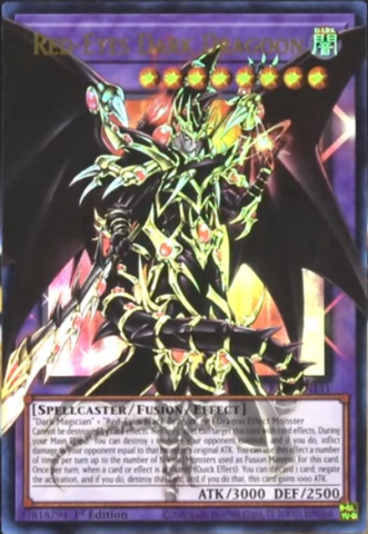 (UR) Red-Eyes Dark Dragoon (Extended Art) RA05-EN141 - Ships 4/17