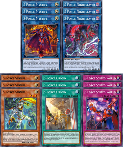 (DC) S-Force Deck Core  - Ships 7/3