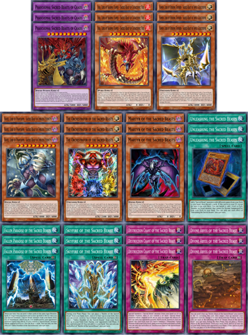 (DC) Sacred Beasts Deck Core  - Ships 7/3