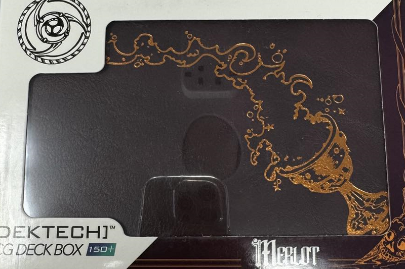 Gem Accessories KBG Spellground Merlot Double Deck Box