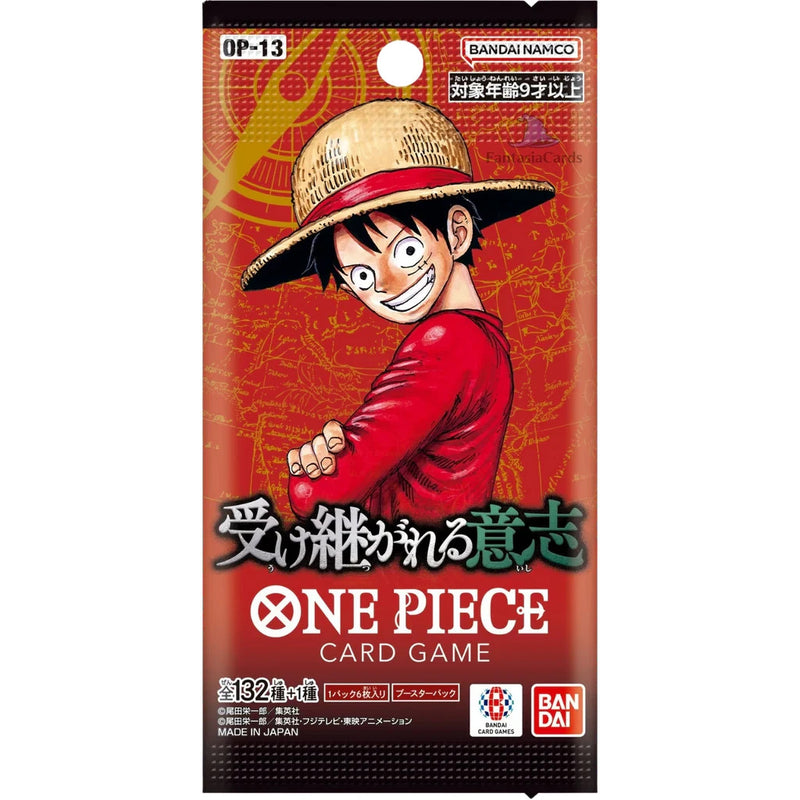 One Piece TCG: "Carrying on His Will/Inherited Will" Booster Box OP-13 [Japanese] - 24 Packs