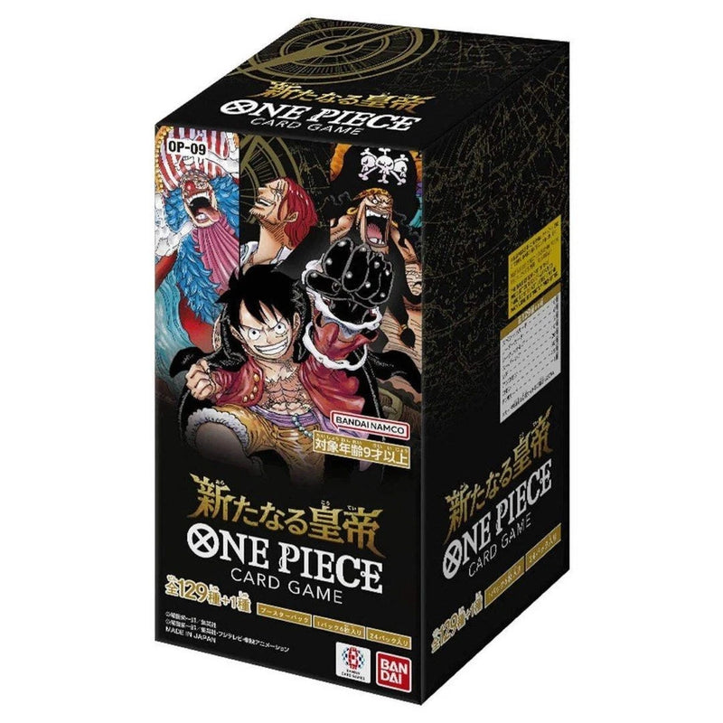 One Piece TCG: "The New Emperor/The Four Emperors" Booster Box OP-09 [Japanese] - 24 Packs