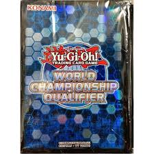 Yu-Gi-Oh! World Championship Qualifier Sleeves Blue Hexagon